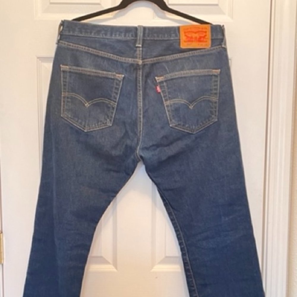 Levis 501 Original, Men's 34x30, dark wash